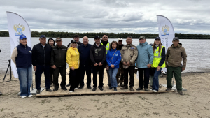 Выпуск осетра сибирского в качестве компенсационных работ
