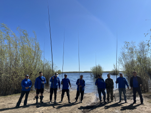 В Якутском филиале прошел первый этап Первенства по любительской рыбалке